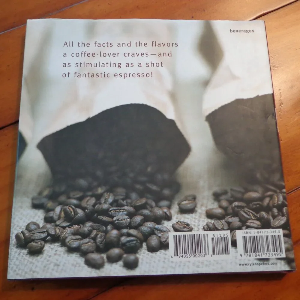 Lot of 2 NEW Books Appetizers & Coffee Colored Photography
